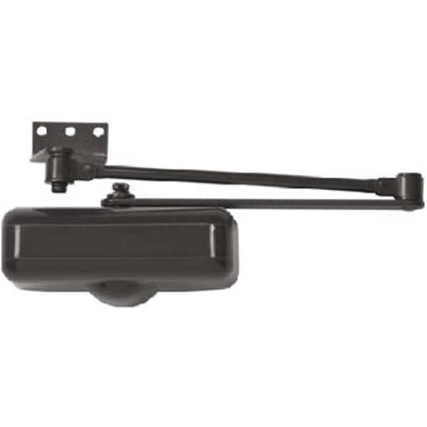 Tell Manufacturing DC100079 Residential Grade 3 Closer Brown Home Door Closer 574400 - main